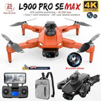 Drone L900 Pro SE MAX GPS 4K – Cámara Dual HD, 5G WiFi y Radar de Obstáculos 360°