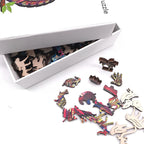 Rompecabezas de Madera Loro 3D Irregular – Puzzle Animal Educativo y Decorativo