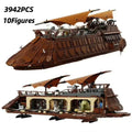 MOC UCS Jabba’s Sail Barge – Bloques de Construcción Compatibles con LEGO, Kit Educativo Coleccionable, Regalo de Navidad