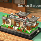 Bloques de Construcción Micro Jardín de Suzhou – Puzzle de Montaje Estilo Étnico