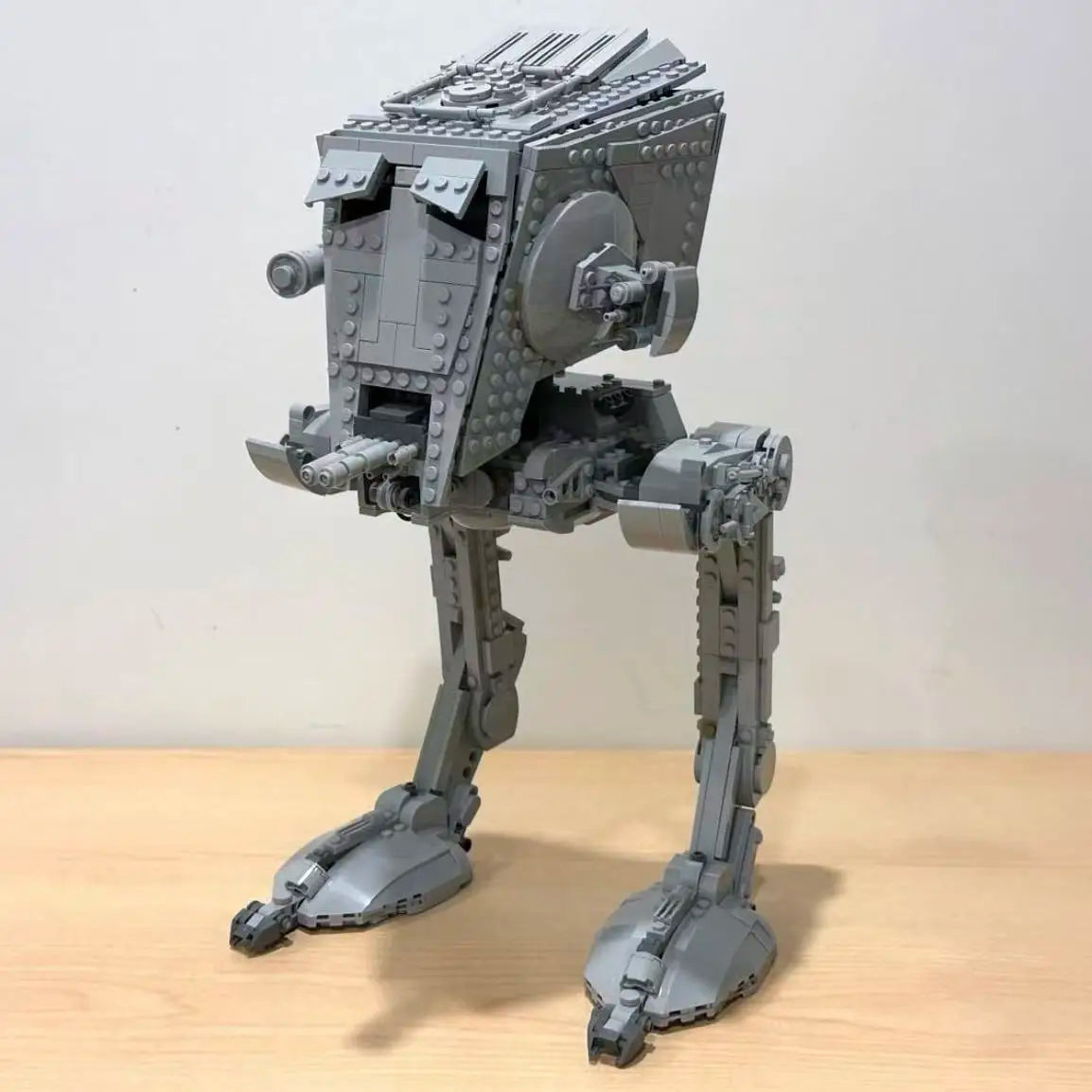 Blocos de Construção AT-ST Galaxy UCS Star Wars – Modelo Decorativo para Adultos e Crianças | Presente de Natal e Aniversário