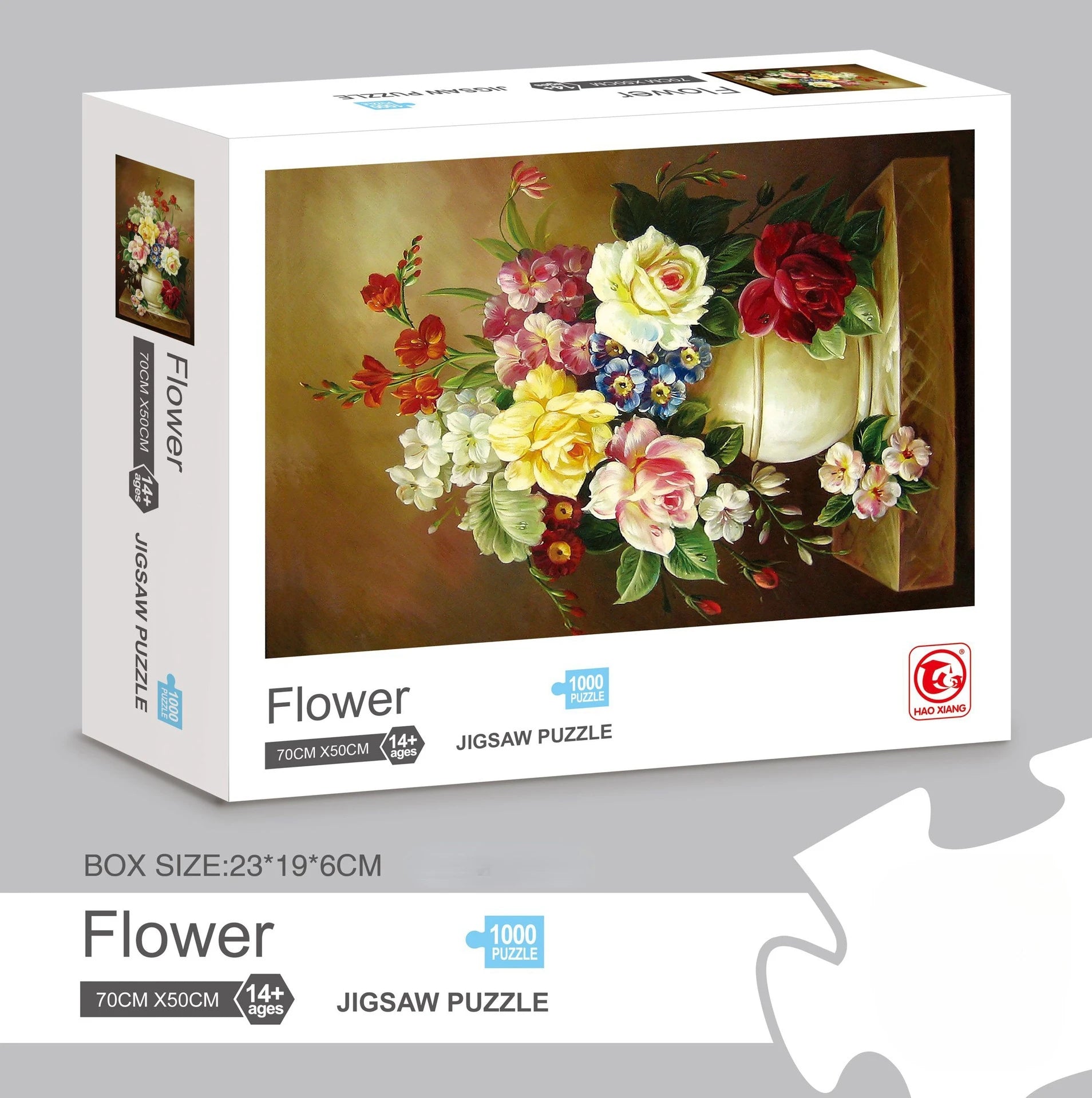 Quebra-Cabeça de 1000 Peças em Papel – Obras de Arte Famosas | Puzzle Educativo para Adultos e Crianças