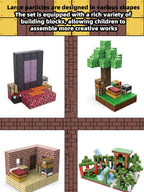 Blocos de Construção Magnéticos Montessori – Brinquedo Educativo STEM Sensorial para Crianças 3+ Anos