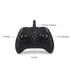 Avião de Controle Remoto em Espuma EPP 2.4GHz 2 Canais – Aeromodelo Asa Fixa Branco e Vermelho para Iniciantes