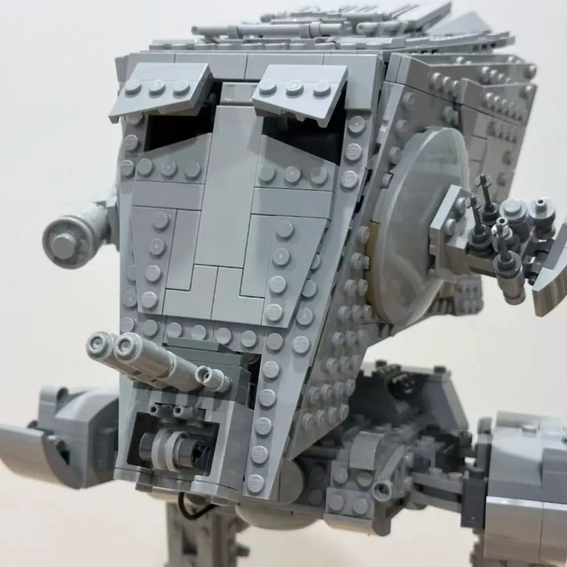 Blocos de Construção AT-ST Galaxy UCS Star Wars – Modelo Decorativo para Adultos e Crianças | Presente de Natal e Aniversário