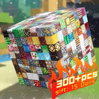 Blocos Magnéticos de Construção 500 Peças DIY – Mini Mundo Magnético Educativo para Crianças e Adultos