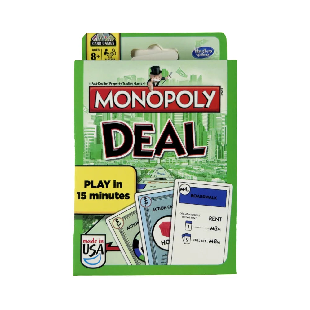 Jogo de Cartas Monopoly Deal – Jogo de Estratégia para Família e Amigos | Festas e Reuniões