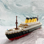 Navio Titanic em Blocos de Montar 4000+ Peças – Modelo de Cruzeiro MOC Compatível com LEGO para Adultos e Jovens