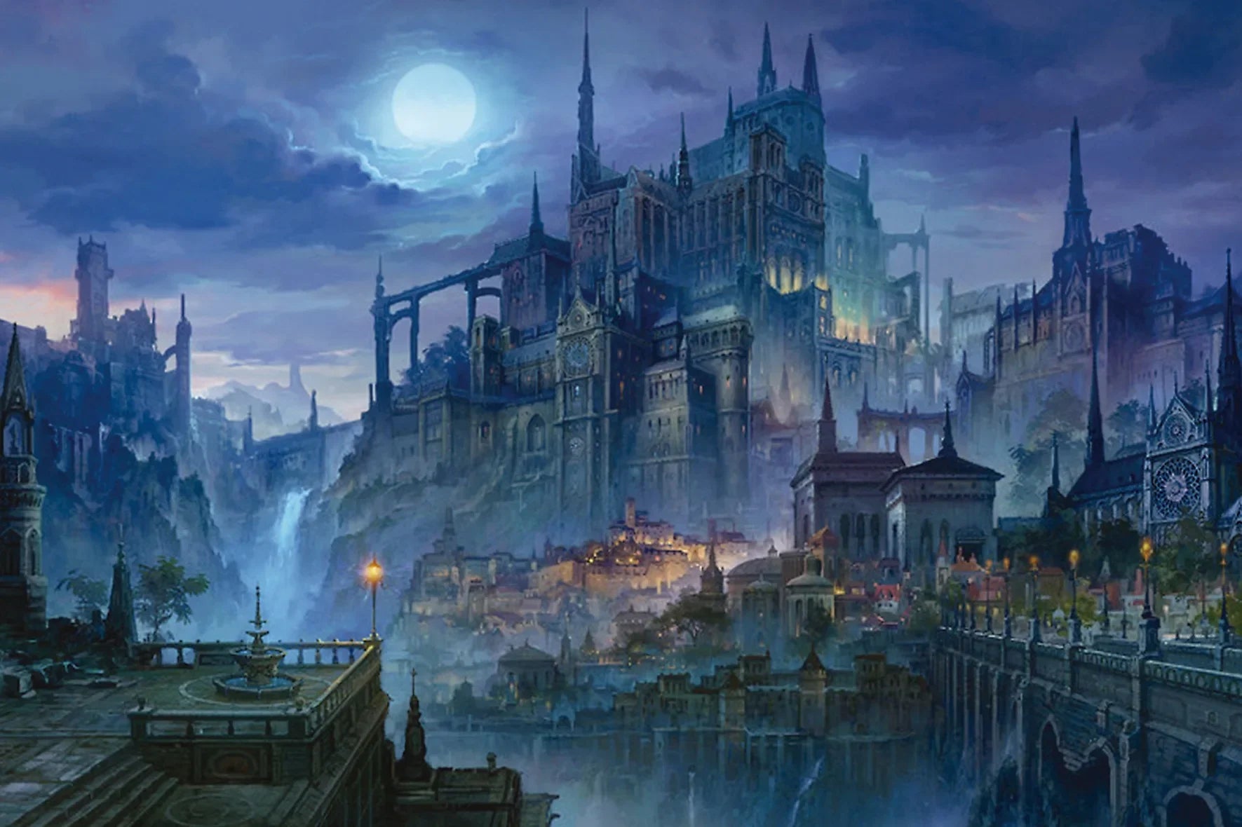 Quebra-Cabeça Adulto 1000 Peças Paisagem Animada | Puzzle Decorativo em Papel para Exercitar o Cérebro