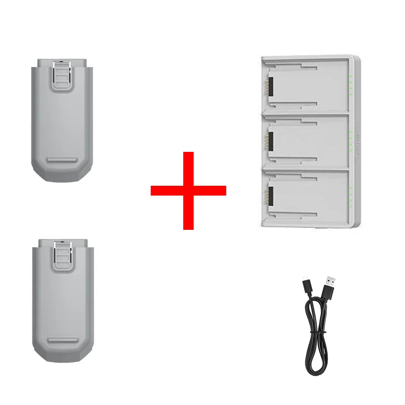 Bateria Original GT3 Mini Drone 3.7V 1800mAh com Carregador – Compatível GT3 / GT3 Max