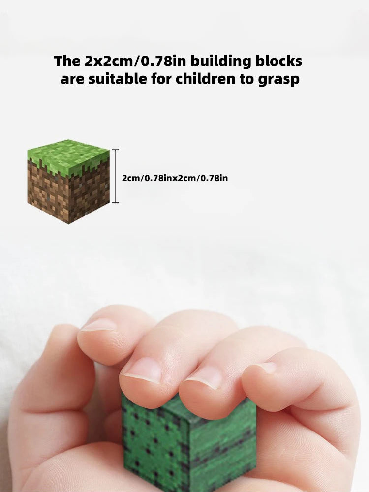 Blocos de Construção Magnéticos Montessori – Brinquedo Educativo STEM Sensorial para Crianças 3+ Anos