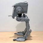 Blocos de Construção AT-ST Galaxy UCS Star Wars – Modelo Decorativo para Adultos e Crianças | Presente de Natal e Aniversário