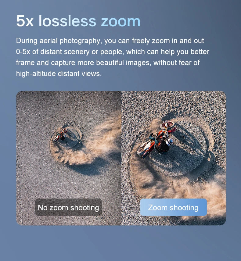 Drone GT8 8K Profissional com Dupla Câmera HD, Controle com Tela, Wi‑Fi 5G, Motor Brushless e Desvio de Obstáculos