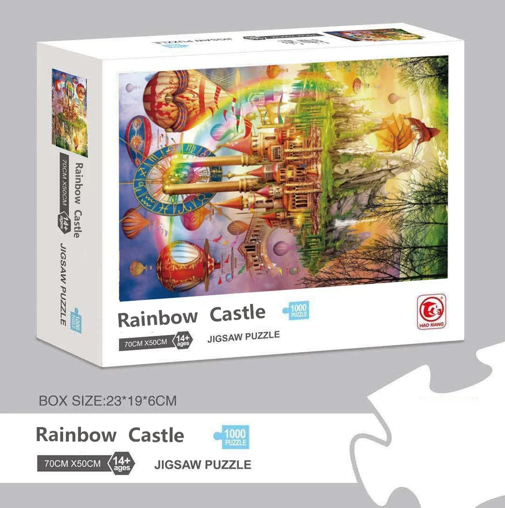 Quebra-Cabeça de 1000 Peças em Papel – Obras de Arte Famosas | Puzzle Educativo para Adultos e Crianças