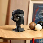 Capacete Kylo Ren Star Battle – Blocos de Montar Compatíveis com LEGO | Modelo Colecionável Star War