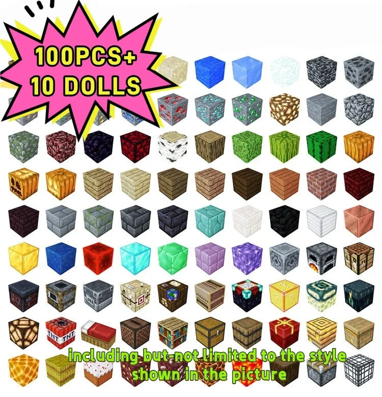 Blocos Magnéticos de Construção 500 Peças DIY – Mini Mundo Magnético Educativo para Crianças e Adultos