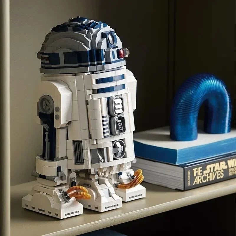 Robô Decorativo em Blocos de Montar 1050 Peças Compatível com 75379 – Modelo Star War para Montagem, Presente Infantil e Decoração