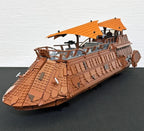 MOC UCS Jabba’s Sail Barge – Bloques de Construcción Compatibles con LEGO, Kit Educativo Coleccionable, Regalo de Navidad