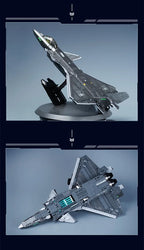 Bloques de Construcción Militar Sluban – Avión de Combate, Bombardero, Helicóptero y Tanque ZTZ-99 MOC Compatible con LEGO