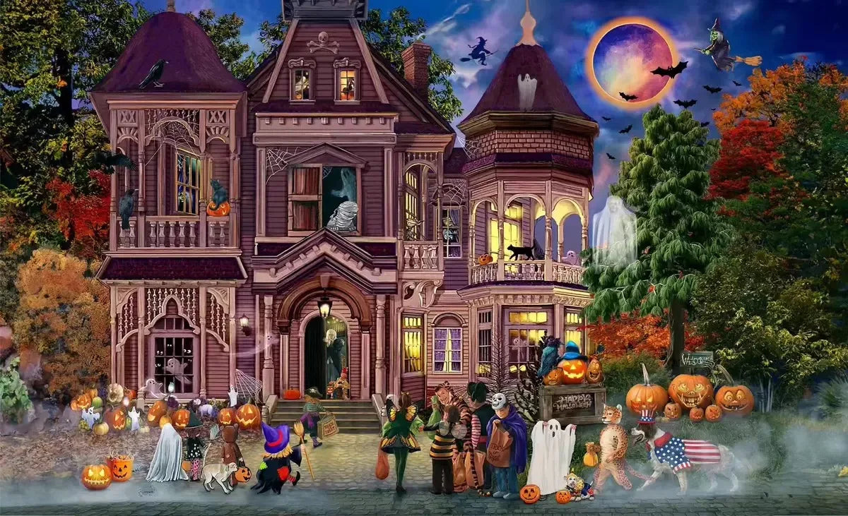 Puzzle Paisagens 500 Peças – Jogo Educativo e Relaxante para Crianças e Adultos