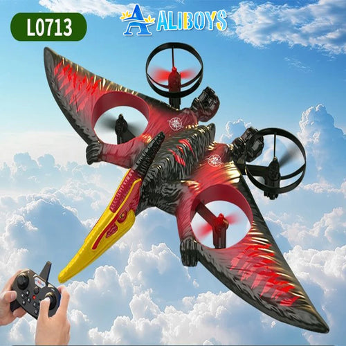Avião RC Pterossauro em Espuma EPP | Acrobacias 360° e LED