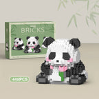 Mini Panda Chino de Bloques de Construcción – Juguete Educativo DIY Creativo para Niños y Coleccionistas