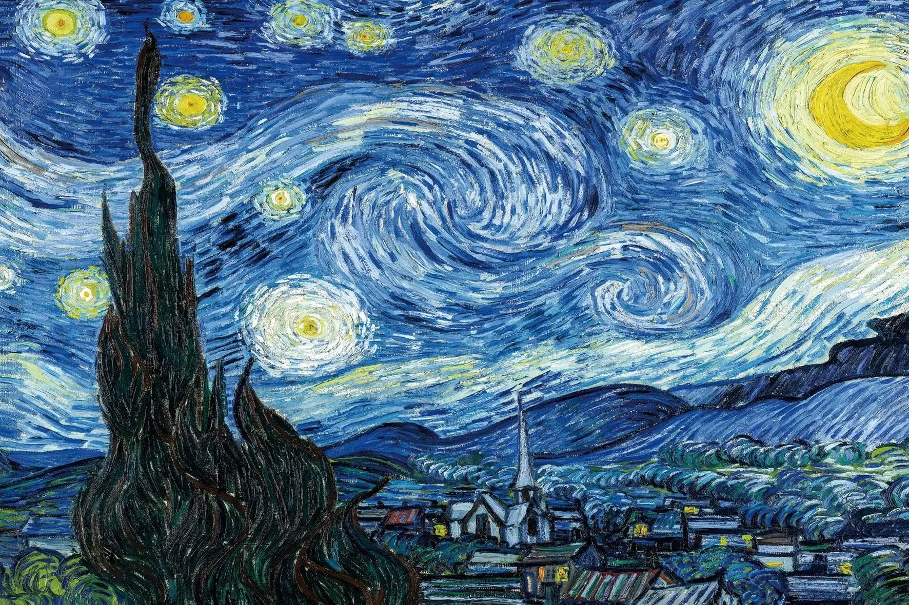 Quebra-Cabeça Adulto 1000 Peças Paisagem Animada | Puzzle Decorativo em Papel para Exercitar o Cérebro