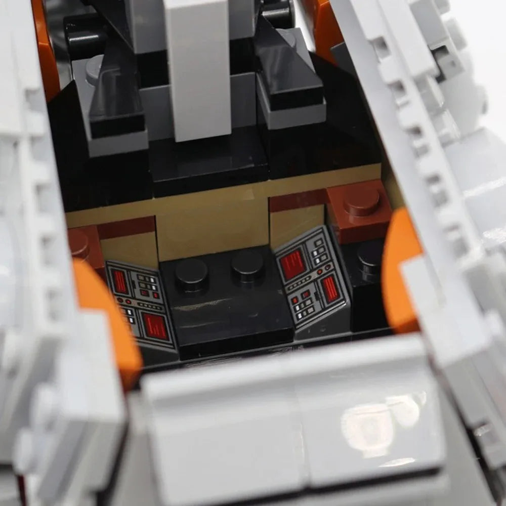 Blocos de Montagem AT-AT Hoth Battle 1267 Peças – Walker Motorizado com Snowtroopers | Star War Presente Colecionável +14