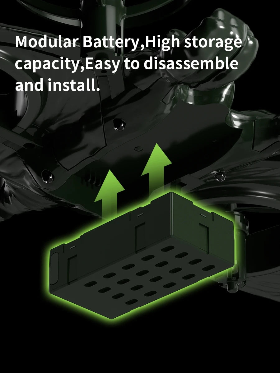 Avião RC Pterossauro em Espuma EPP | Acrobacias 360° e LED