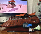 MOC UCS Jabba’s Sail Barge – Bloques de Construcción Compatibles con LEGO, Kit Educativo Coleccionable, Regalo de Navidad