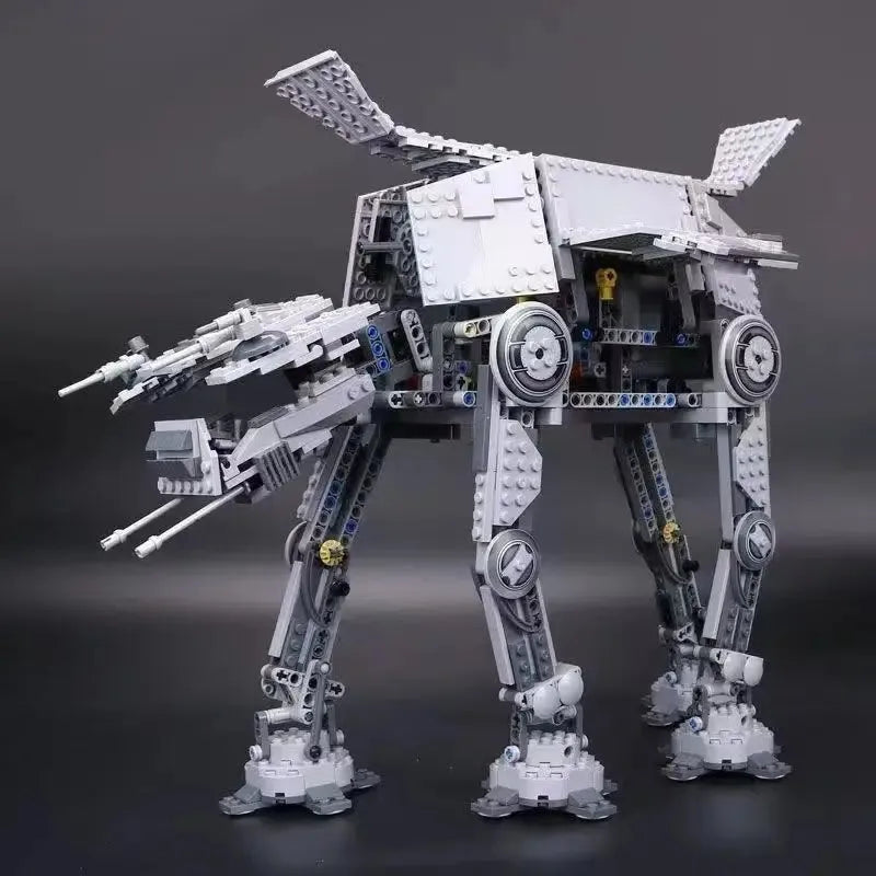 Blocos de Montagem AT-AT Hoth Battle 1267 Peças – Walker Motorizado com Snowtroopers | Star War Presente Colecionável +14