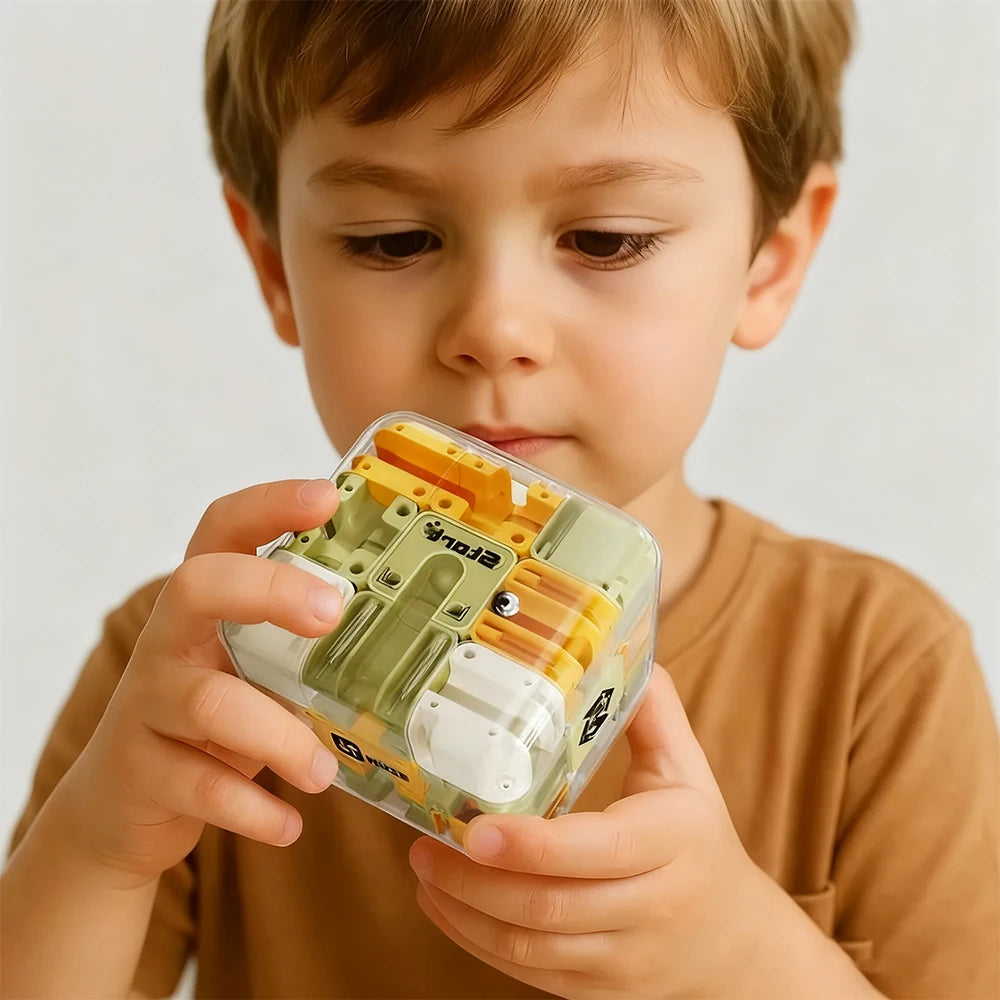 Puzzle Labirinto 3D Bola de Gravidade – Quebra‑Cabeça Tridimensional Antiestresse para Adultos e Adolescentes