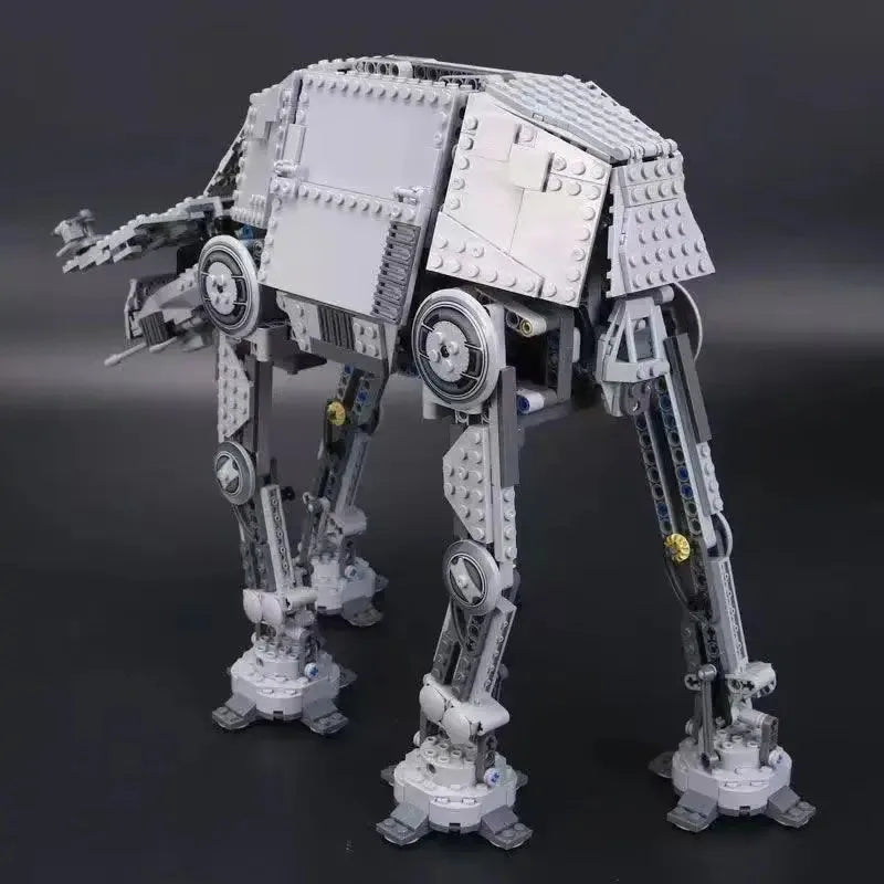 Blocos de Montagem AT-AT Hoth Battle 1267 Peças – Walker Motorizado com Snowtroopers | Star War Presente Colecionável +14