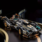 Coche V12 de Bloques de Construcción – 1690 Piezas | Modelo Detallado de Montaje para Adultos