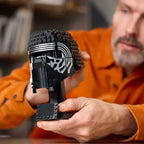 Capacete Kylo Ren Star Battle – Blocos de Montar Compatíveis com LEGO | Modelo Colecionável Star War