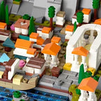 Mini Bloques Acrópolis de Atenas 1752 Piezas – Modelo Educativo de Construcción en Micro Bloques para Decoración y Regalo