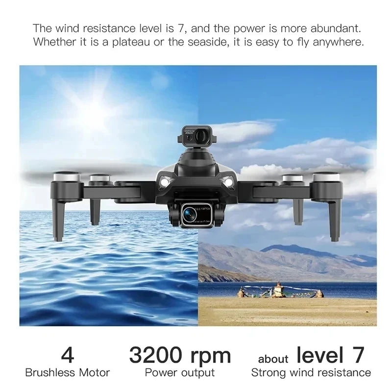 Drone L900 Pro SE MAX GPS 4K – Cámara Dual HD, 5G WiFi y Radar de Obstáculos 360°