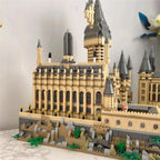 Castelo Mágico Hogwarts MOC 2025 – Blocos de Montar Micro Arquitetura Criativa | Modelo Cenário Decorativo