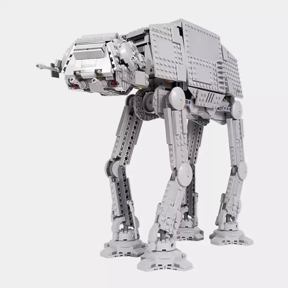 Blocos de Montagem AT-AT Hoth Battle 1267 Peças – Walker Motorizado com Snowtroopers | Star War Presente Colecionável +14