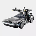 Blocos de Montar DeLorean DMC‑12 10300 – Carro do Filme De Volta para o Futuro – 1872 Peças – Kit de Construção Colecionável