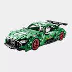 Blocos de Montar Carro de Corrida City Speed 451 Peças – Veículo Esportivo de Luxo com Tijolos Compatíveis, Brinquedo Educativo Infantil