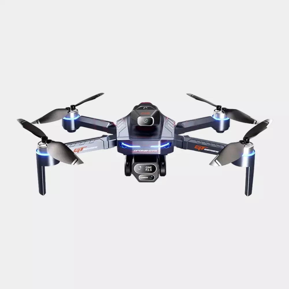 Drone GT8 8K Profissional com Dupla Câmera HD, Controle com Tela, Wi‑Fi 5G, Motor Brushless e Desvio de Obstáculos