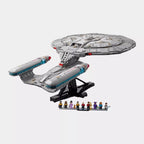 Blocos de Montar Nave Espacial Star Trek – Kit de Construção Criativo para Adultos e Fãs de Ficção Científica