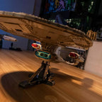 Blocos de Montar Nave Espacial Star Trek – Kit de Construção Criativo para Adultos e Fãs de Ficção Científica