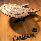 Blocos de Montar Nave Espacial Star Trek – Kit de Construção Criativo para Adultos e Fãs de Ficção Científica