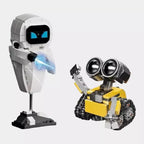 Wall‑E & Eve Kit de Montagem em Blocos – Robôs Colecionáveis DIY Educativos Disney